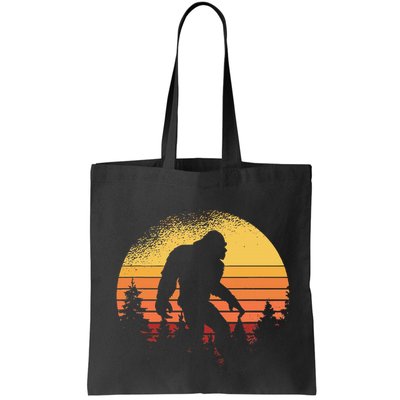 Retro Bigfoot Believer Silhouette Sasquatch Hide And Seek Bag