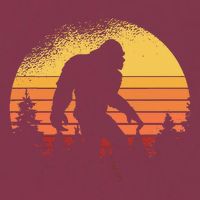 Retro Bigfoot Believer Silhouette Sasquatch Hide And Seek 16oz Travel Tumbler