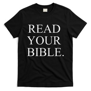 Readyour Bible Bold Christian Witnessing Statement T-Shirt