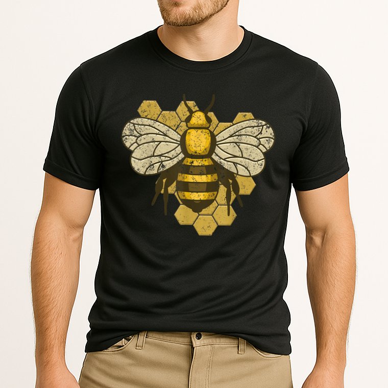 Retro Beekeeper Beekeeping Bumblebee Vintage Save The Bees Performance Shirt