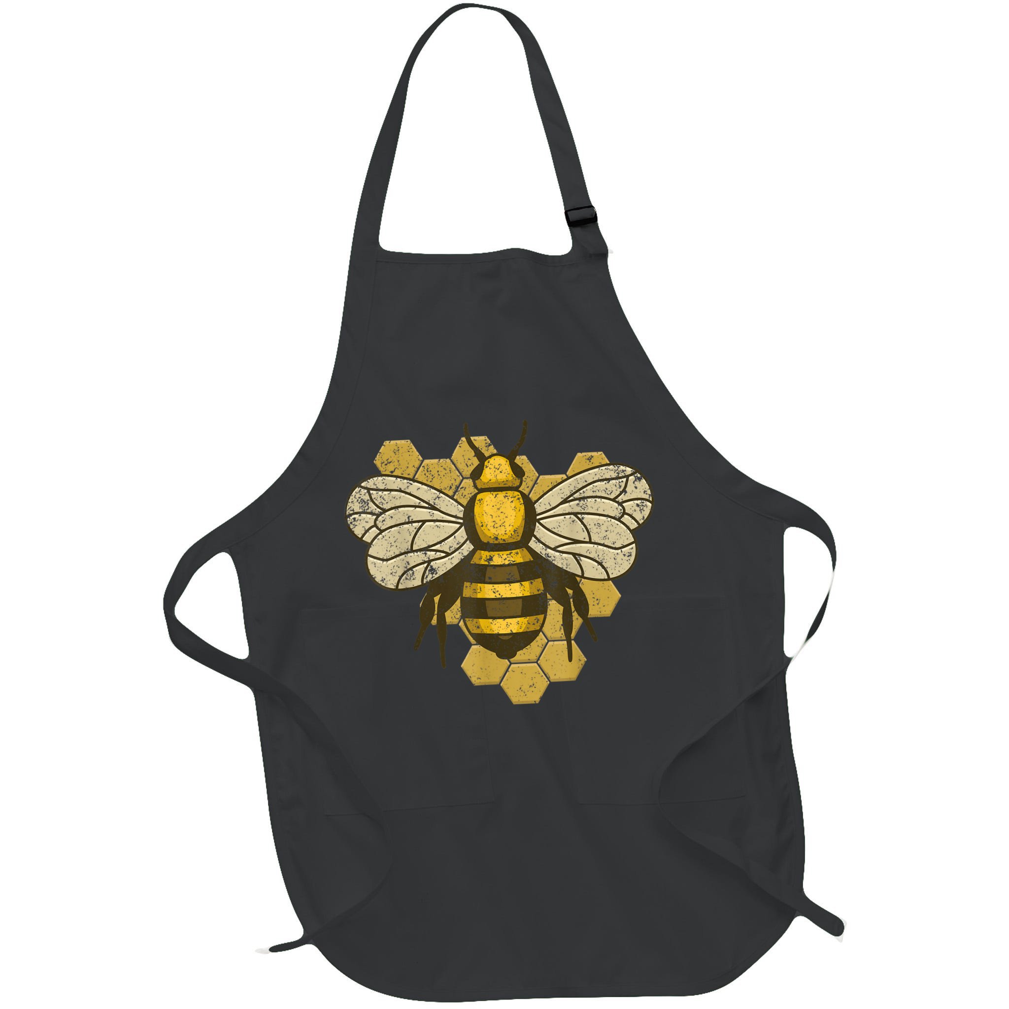 Retro Beekeeper Beekeeping Bumblebee Vintage Save The Bees Apron