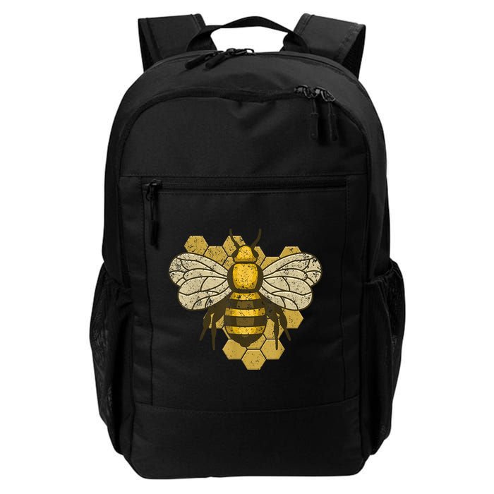 Retro Beekeeper Beekeeping Bumblebee Vintage Save The Bees Backpack