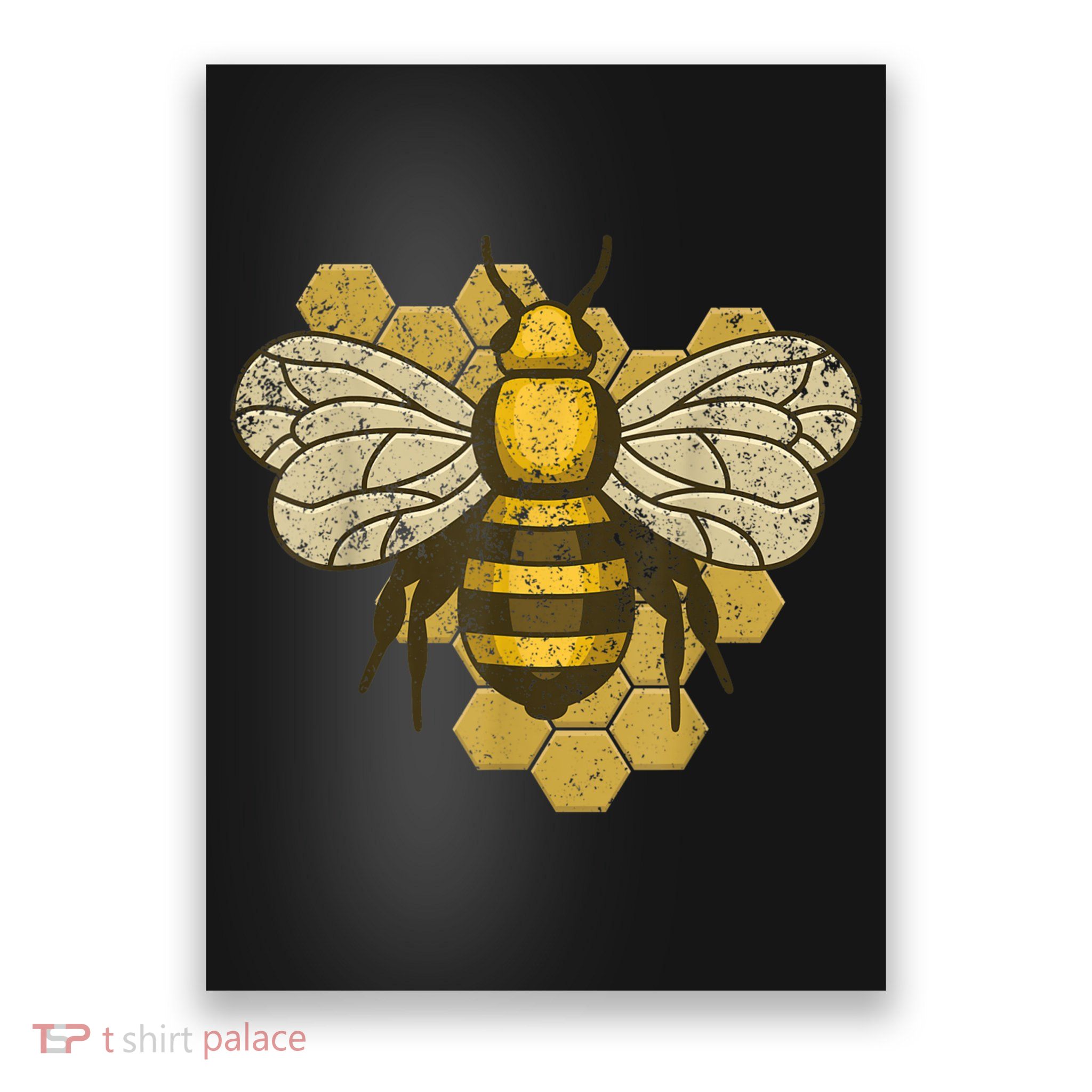 Retro Beekeeper Beekeeping Bumblebee Vintage Save The Bees Poster