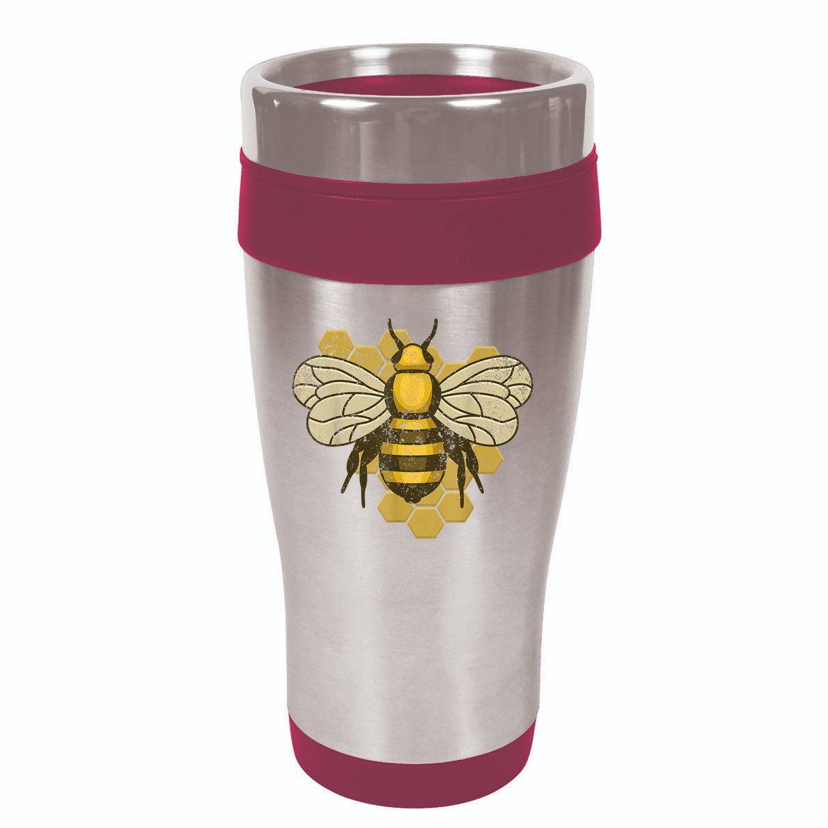 Retro Beekeeper Beekeeping Bumblebee Vintage Save The Bees 16oz Travel Tumbler