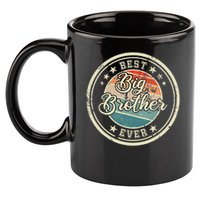 Retro Best Big Brother Ever Big Brother 11oz C Handle Ceramic Mug