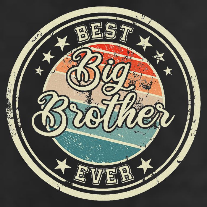 Retro Best Big Brother Ever Big Brother 11oz C Handle Ceramic Mug