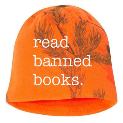 Read Banned Books Kati - Camo Knit Beanie