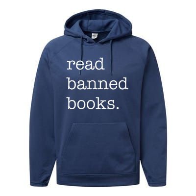 Read Banned Books Performance Fleece Hoodie