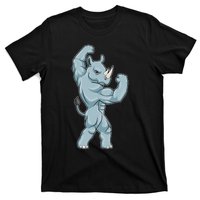 Rhino Bodybuilder Bodybuilding Sports T-Shirt