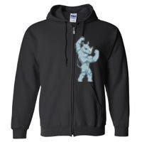 Rhino Bodybuilder Bodybuilding Sports Full Zip Hoodie