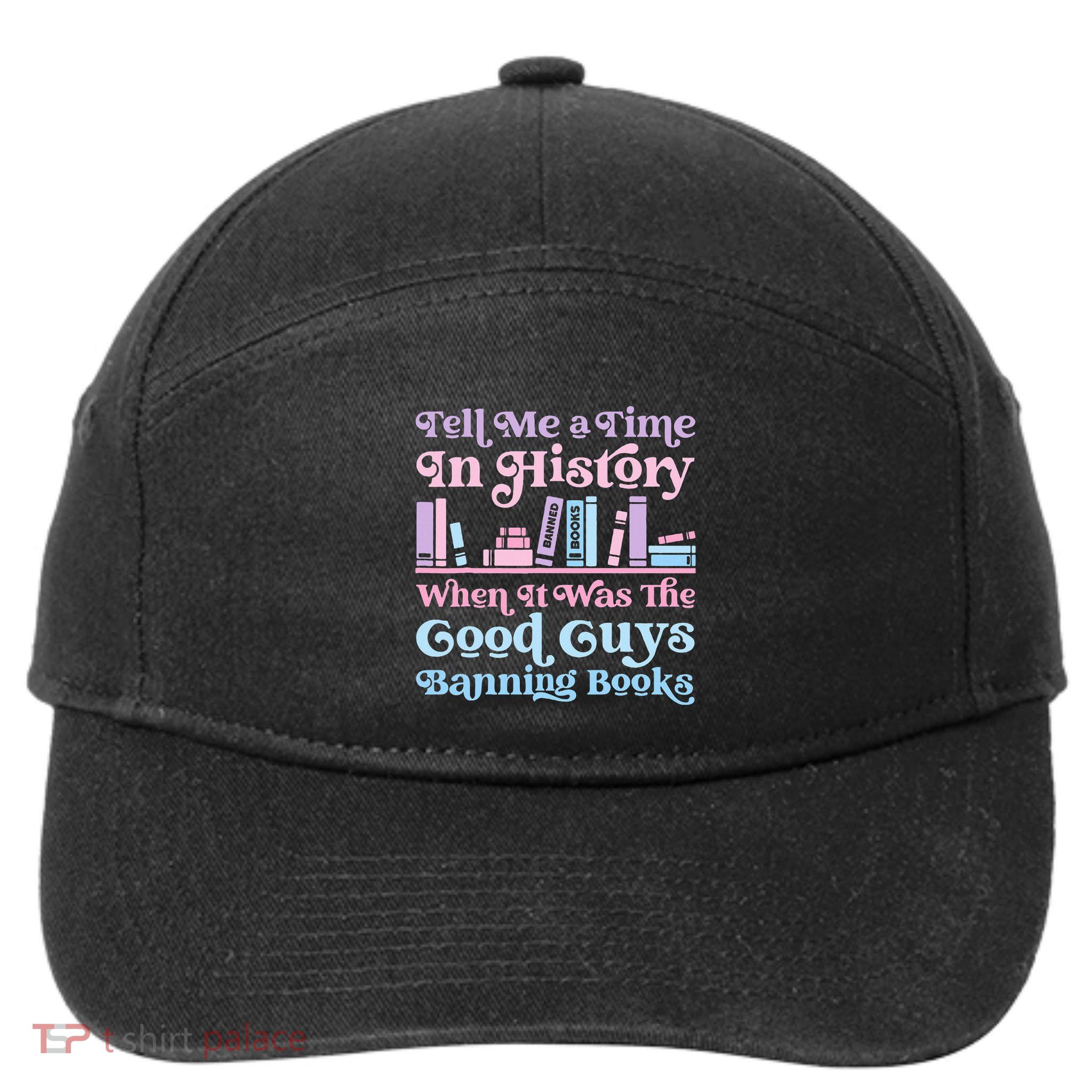 Reading Banned Books Book Lovers Reader I read banned books 7-Panel Snapback Hat