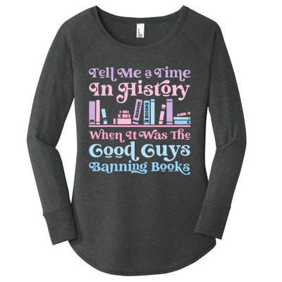 Reading Banned Books Book Lovers Reader I read banned books Women's Perfect Tri Tunic Long Sleeve Shirt