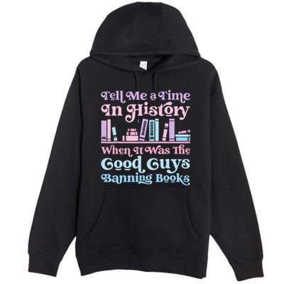Reading Banned Books Book Lovers Reader I read banned books Premium Pullover Hoodie