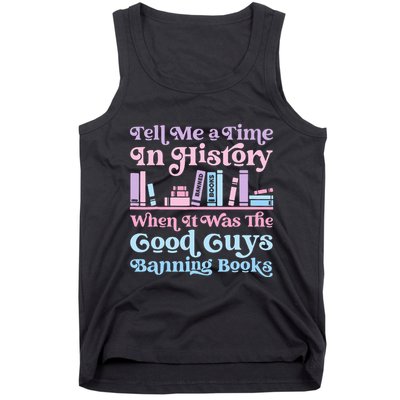 Reading Banned Books Book Lovers Reader I read banned books Tank Top
