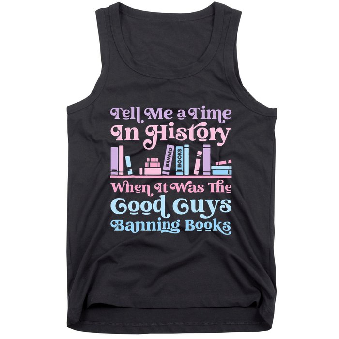 Reading Banned Books Book Lovers Reader I read banned books Tank Top