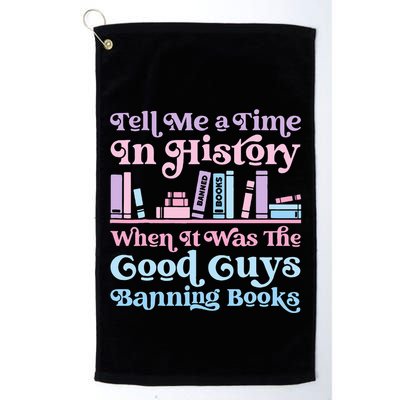 Reading Banned Books Book Lovers Reader I read banned books Golf Towel