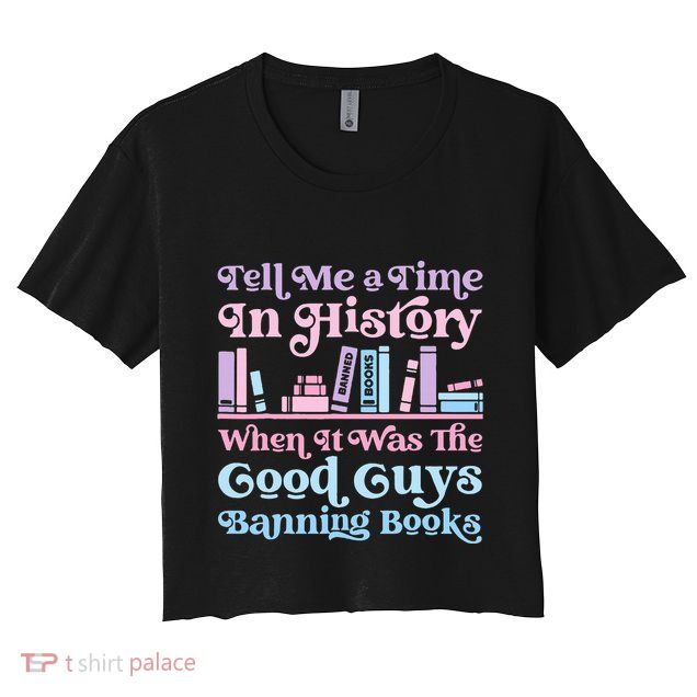 Reading Banned Books Book Lovers Reader I read banned books Crop Top