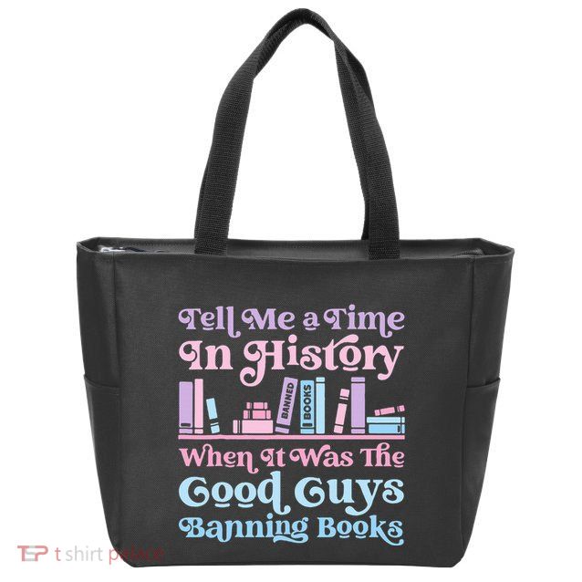 Reading Banned Books Book Lovers Reader I read banned books Zip Tote Bag
