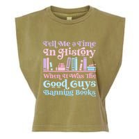 Reading Banned Books Book Lovers Reader I read banned books Garment-Dyed Women's Muscle Tee