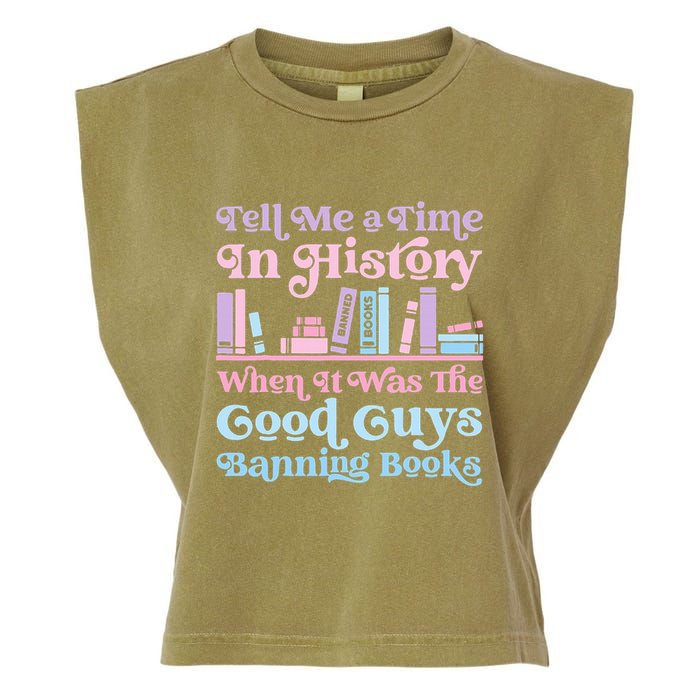 Reading Banned Books Book Lovers Reader I read banned books Garment-Dyed Women's Muscle Tee