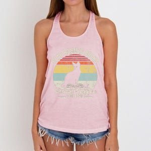 Read Banned Books Drink Coffee Fight Evil Women's Knotted Racerback Tank