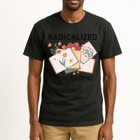 Radicalized By Basic Decency Book Flower Tall T-Shirt