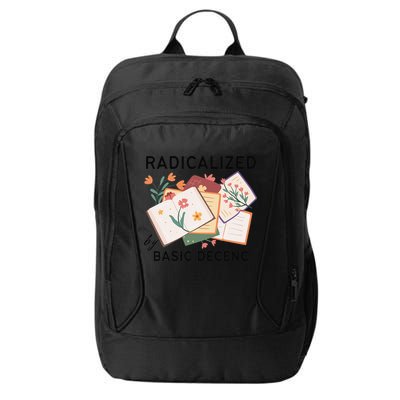 Radicalized By Basic Decency Book Flower City Backpack