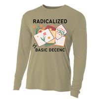 Radicalized By Basic Decency Book Flower Cooling Performance Long Sleeve Crew