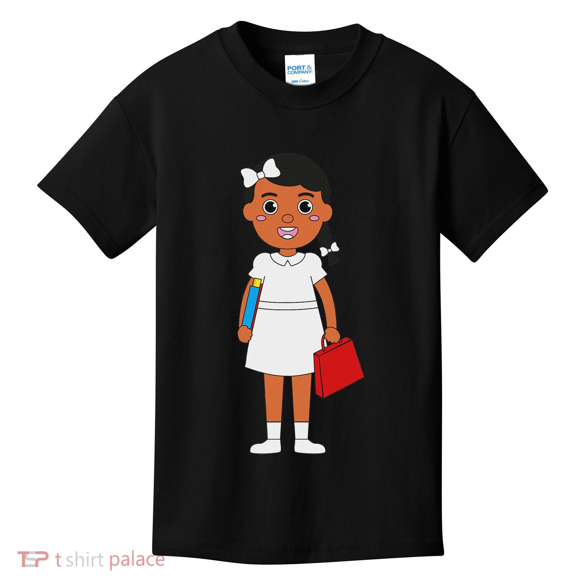 Ruby Bridges Black History Month Walk To School Day Kids T-Shirt