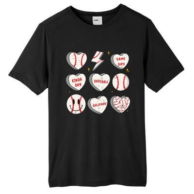 Retro Baseball Ballpark Baseball Lover Game Day Baseball Tall Fusion ChromaSoft Performance T-Shirt