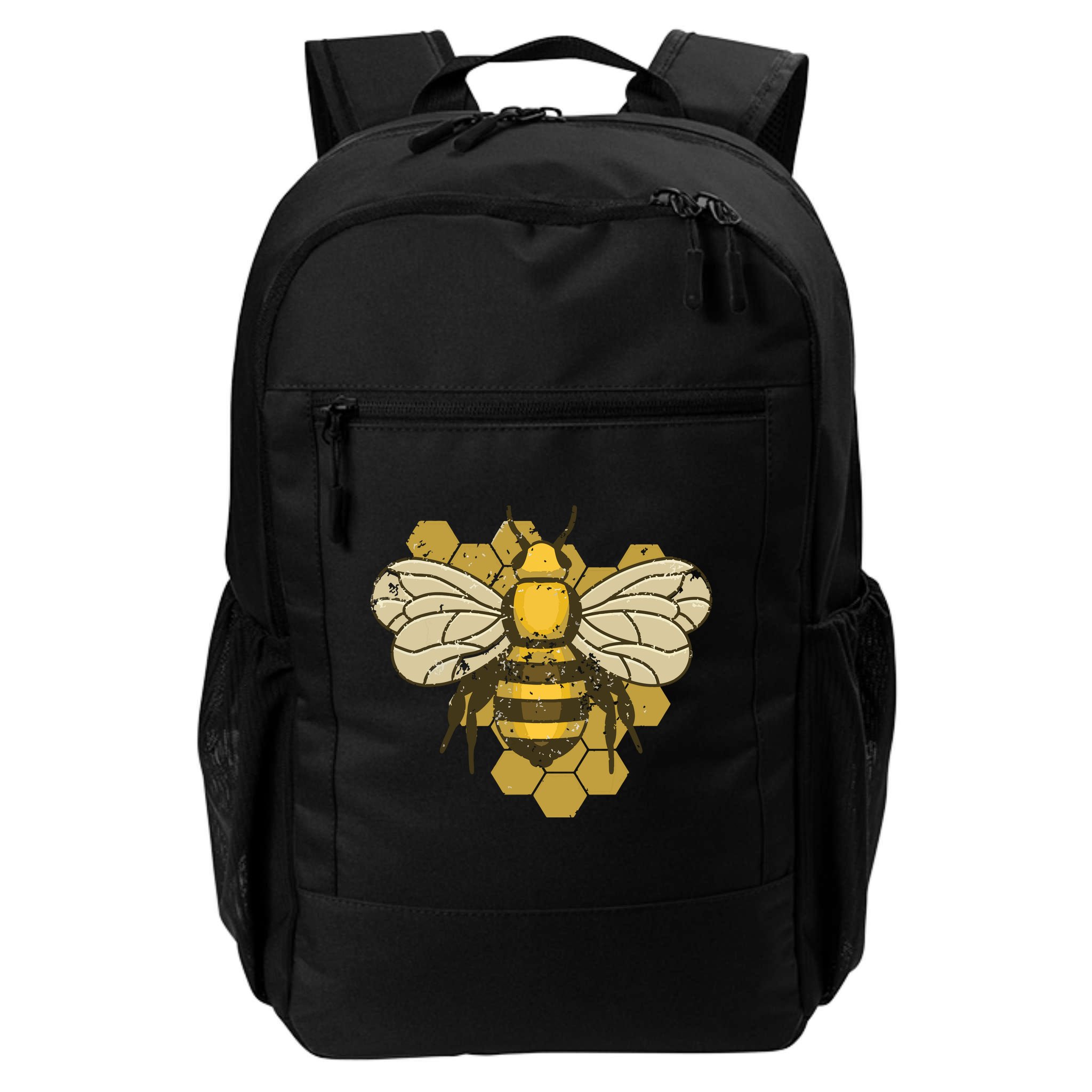 Retro Beekeeper Beekeeping Bumblebee Vintage Save The Bees Backpack