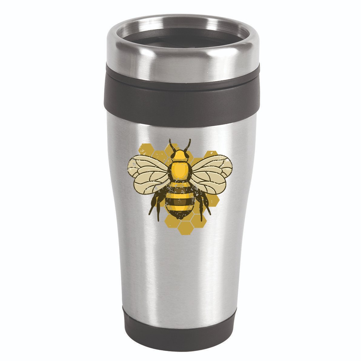 Retro Beekeeper Beekeeping Bumblebee Vintage Save The Bees 16oz Travel Tumbler