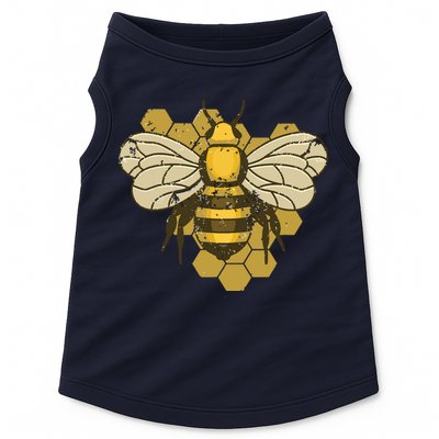 Retro Beekeeper Beekeeping Bumblebee Vintage Save The Bees Doggie Tank