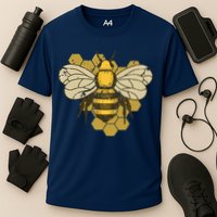 Retro Beekeeper Beekeeping Bumblebee Vintage Save The Bees Cooling Performance Crew T-Shirt