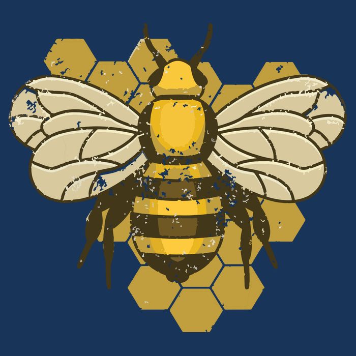 Retro Beekeeper Beekeeping Bumblebee Vintage Save The Bees Cooling Performance Crew T-Shirt