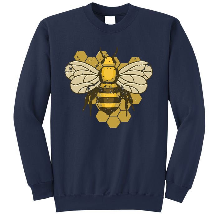 Retro Beekeeper Beekeeping Bumblebee Vintage Save The Bees Sweatshirt