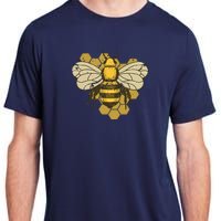 Retro Beekeeper Beekeeping Bumblebee Vintage Save The Bees Adult ChromaSoft Performance T-Shirt