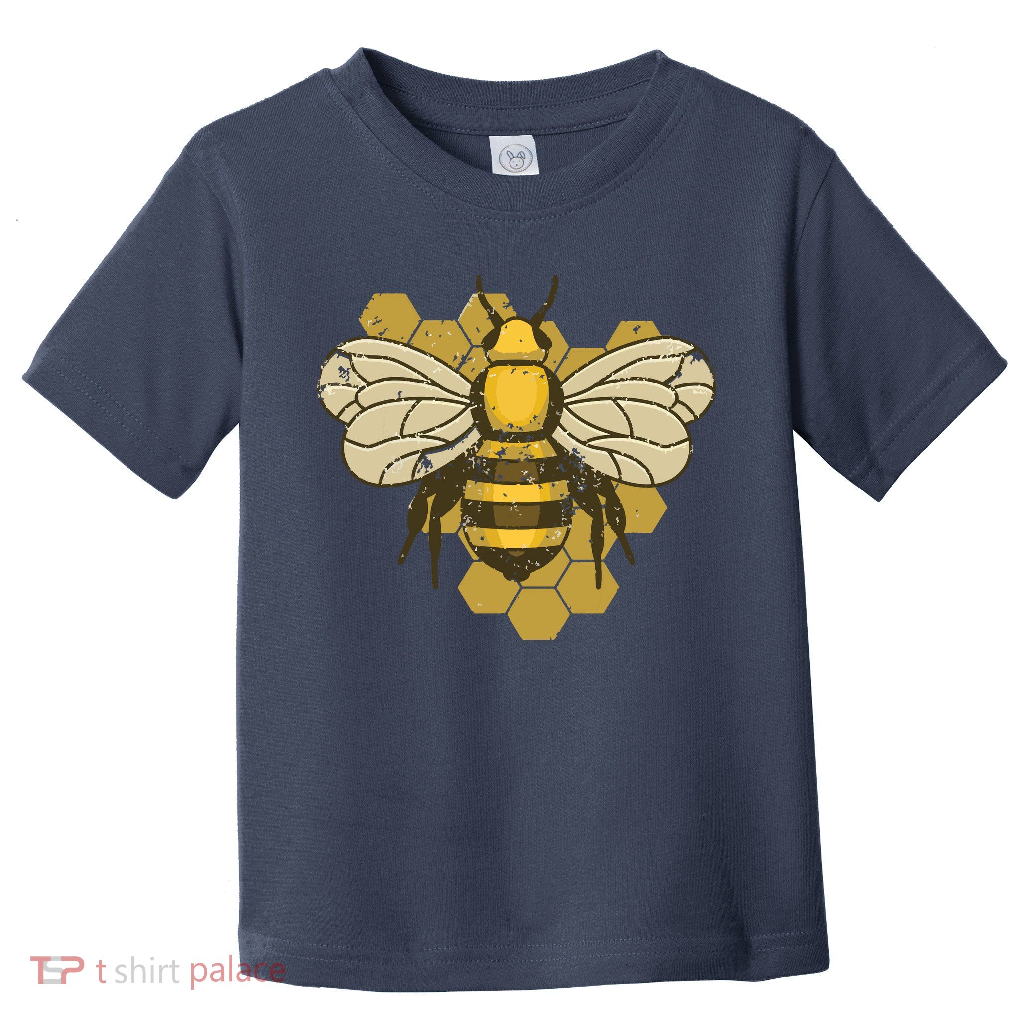 Retro Beekeeper Beekeeping Bumblebee Vintage Save The Bees Toddler T-Shirt