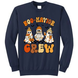 Retro Boohavior Crew Behavior Analyst Halloween Gift Sweatshirt