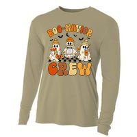 Retro Boohavior Crew Behavior Analyst Halloween Gift Cooling Performance Long Sleeve Crew