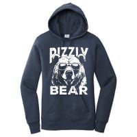 Rizzly Bear Cool Bear Wearing Sunglasses Rizz For Boy Women's Pullover Hoodie