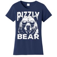 Rizzly Bear Cool Bear Wearing Sunglasses Rizz For Boy Women's T-Shirt