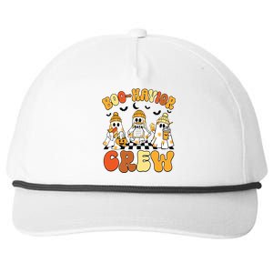 Retro Boohavior Crew Behavior Analyst Halloween Aba Rbt Snapback Five-Panel Rope Hat