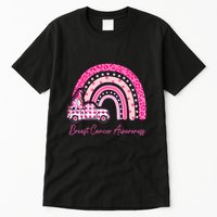 Rainbow Breast Cancer Awareness Pink Gnomes Truck Tall T-Shirt