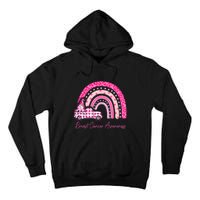 Rainbow Breast Cancer Awareness Pink Gnomes Truck Tall Hoodie