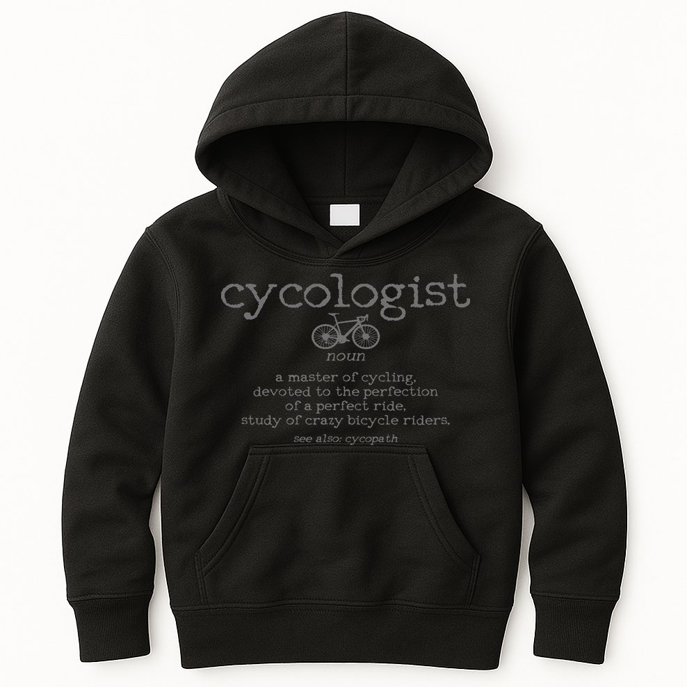 Road Bike Cycologist Cycling Funny Road Cyclist Gift Kids Hoodie