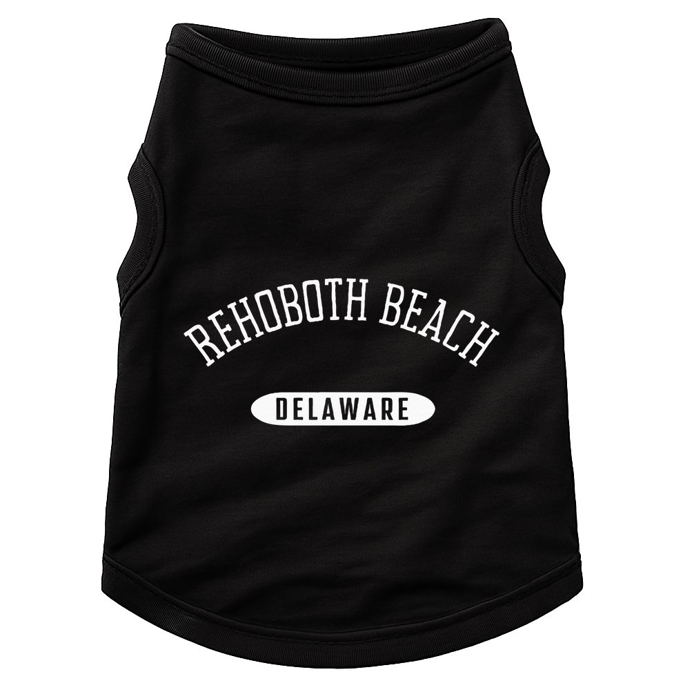 Rehoboth Beach Classic Style Rehoboth Beach Delaware Doggie Tank