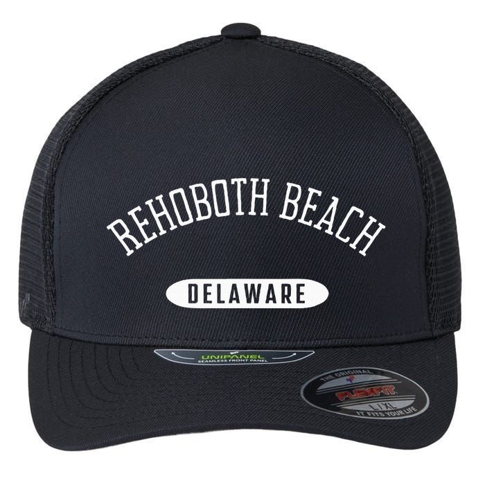 Rehoboth Beach Classic Style Rehoboth Beach Delaware Flexfit Unipanel Trucker Cap