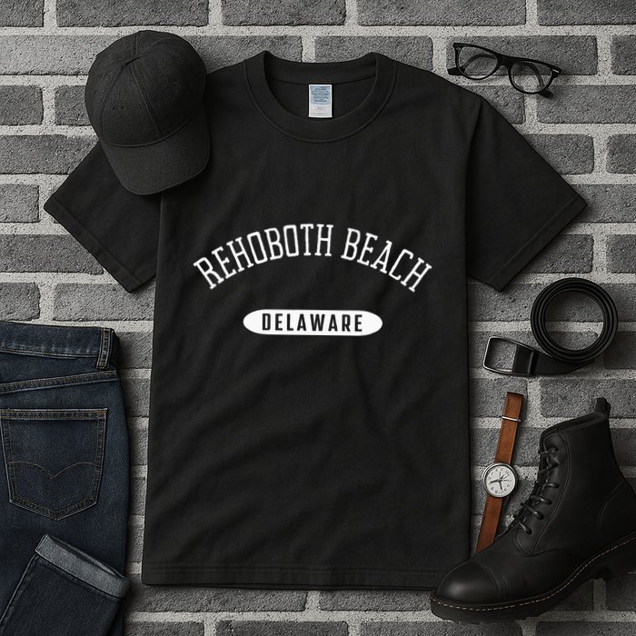 Rehoboth Beach Classic Style Rehoboth Beach Delaware Tall T-Shirt
