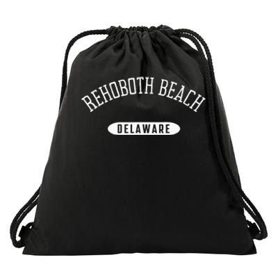 Rehoboth Beach Classic Style Rehoboth Beach Delaware Drawstring Bag